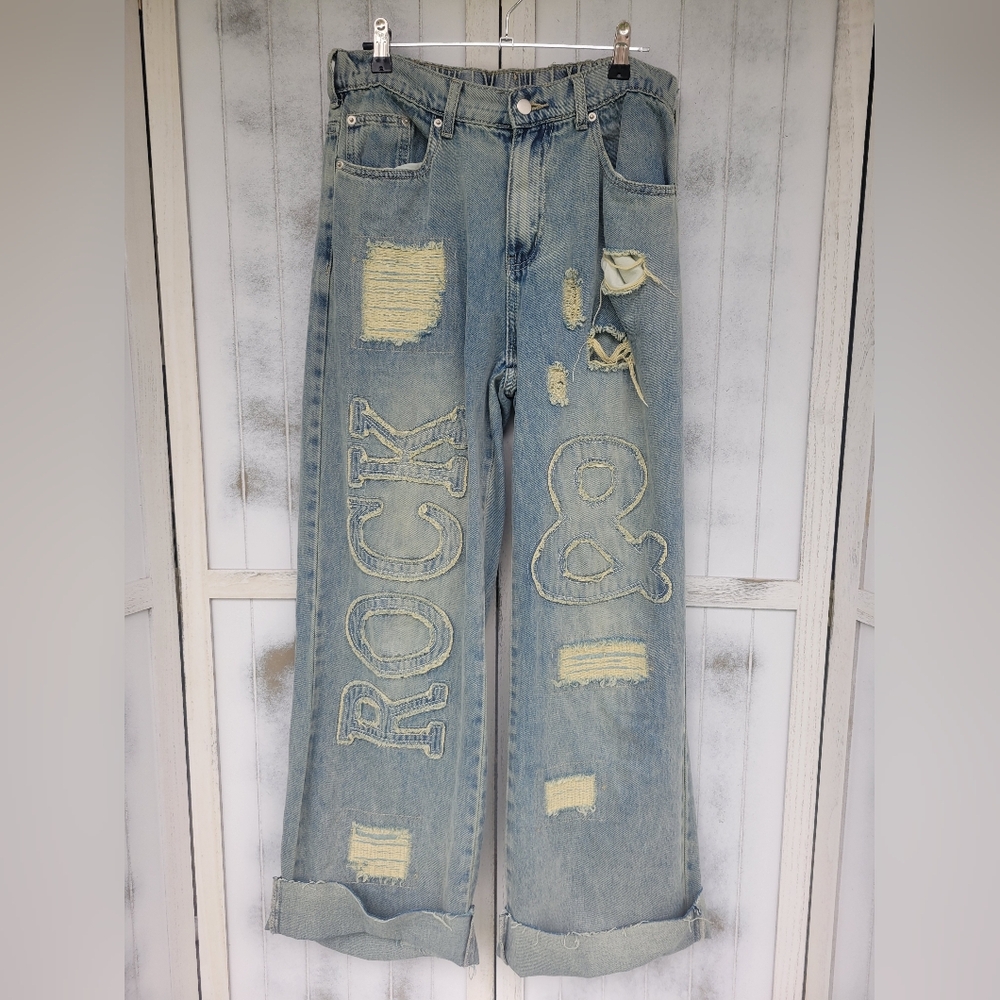 Oli & Hali Rock N Roll Jeans Large - Picture 6 of 6